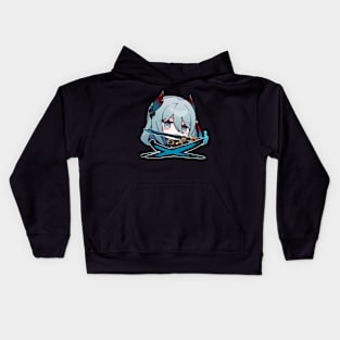 Honkai Star Rail Chibi Hanya Kids Hoodie